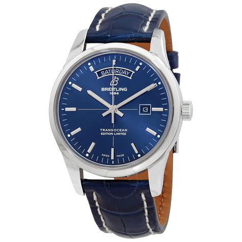 breitling automatic day date|breitling transocean day date blue.